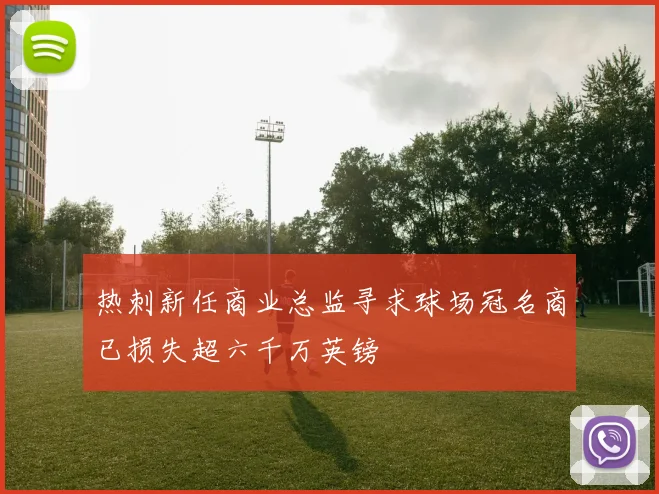 热刺新任商业总监寻求球场冠名商已损失超六千万英镑
